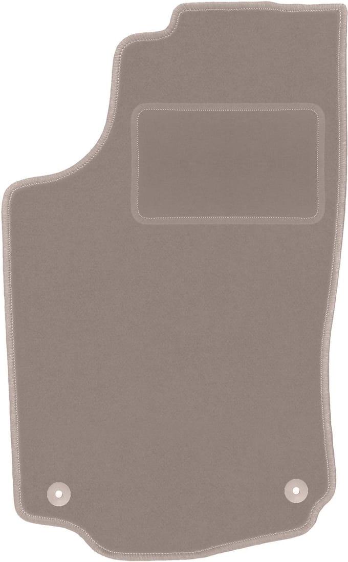 Beige bestuurdersmat voor: Opel Combo C combivan (2001-2011)