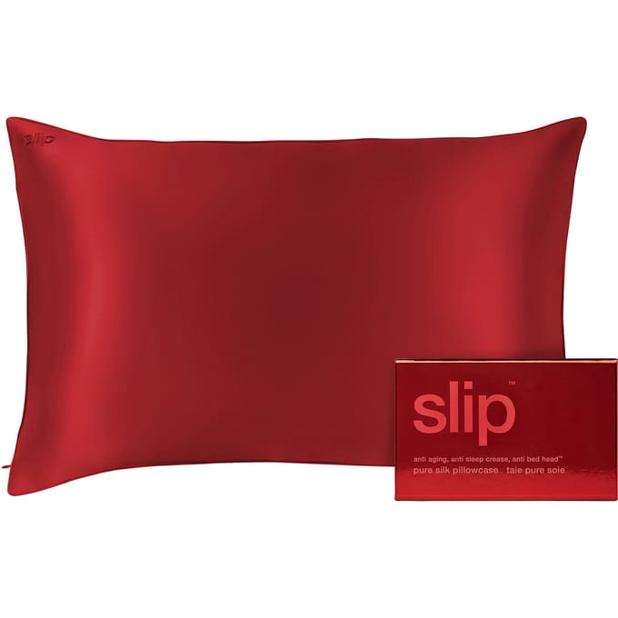slip Pillowcases Puur zijden kussensloop scharlaken Kussenslopen Dames