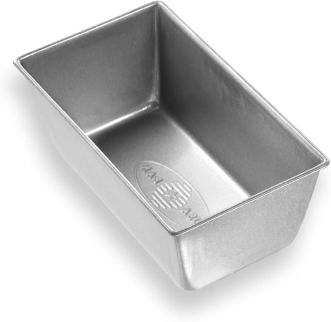 Mini Broodvormen - Bakblikken Broodjes - Thuis Bakken - Antiaanbaklaag - Set van 4 - Grijs