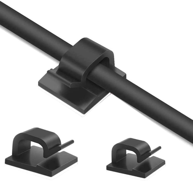 Zelfklevende kabelhouder 50-pack
