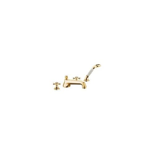 Kludi 1926 4-hole bath filler and shower mixer DN 15 for tile edge installation