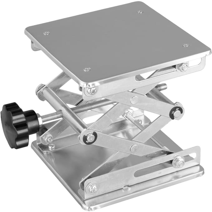 Dailygoods - Laboratoriumhefplatform 200 x 200 mm voor Professioneel Gebruik