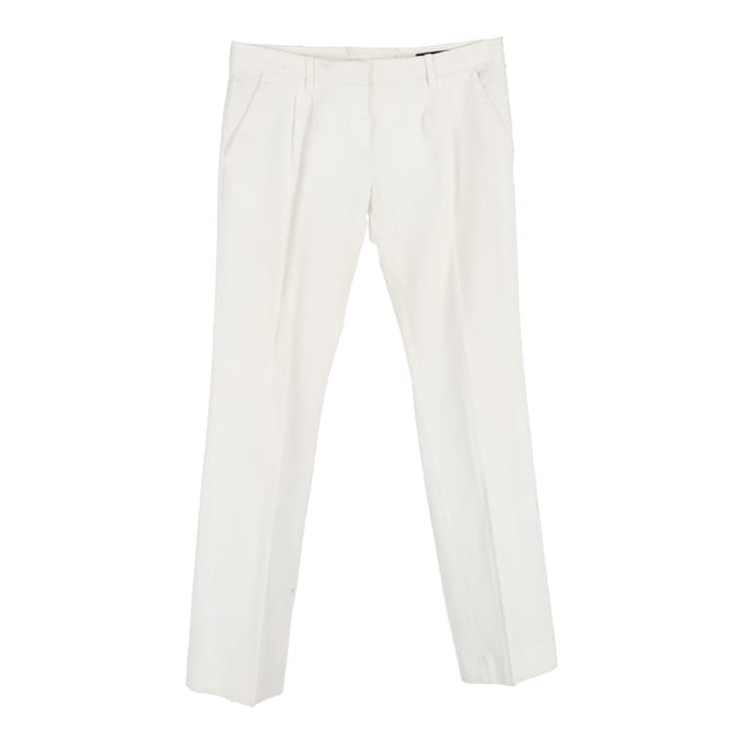 Balenciaga broek van wit katoen