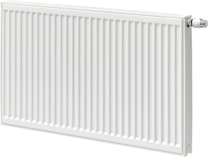 Stelrad Novello ECO paneelradiator 90x60cm type 22 1332watt 4 aansluitingen Staal Wit glans
