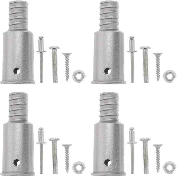 Dailygoods- Schroefdraad Tip Vervanging - Metalen - 4 Sets