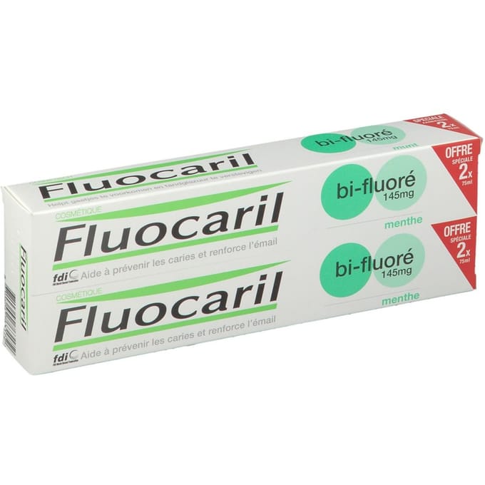 Dentifrice - FLUOCARIL - Bi-Fluoré 145mg - Menthe - 75ml - Prévention des caries