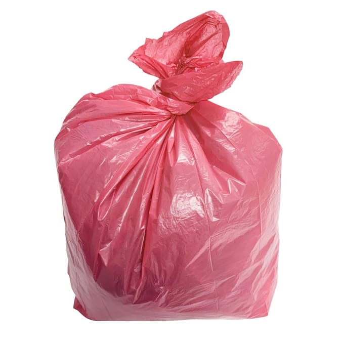 Jantex Medium Duty afvalzakken rood 80L (200 Stuks)