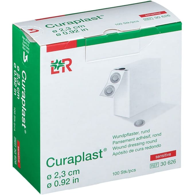 Curaplast Sensitive Dispenser 2.3cm 30626 100 Pleister