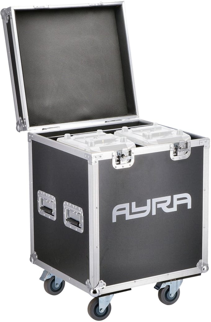 Flightcase voor 2 moving heads - incl. toebehoren - Ayra Vision Case 3 - Multikleur