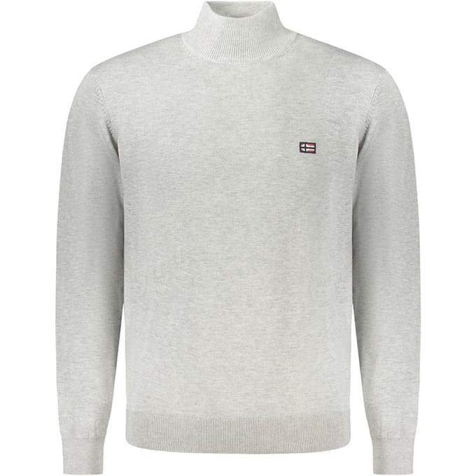 Noorwegen 1963 Grigio Poliammide Heren Sweater
