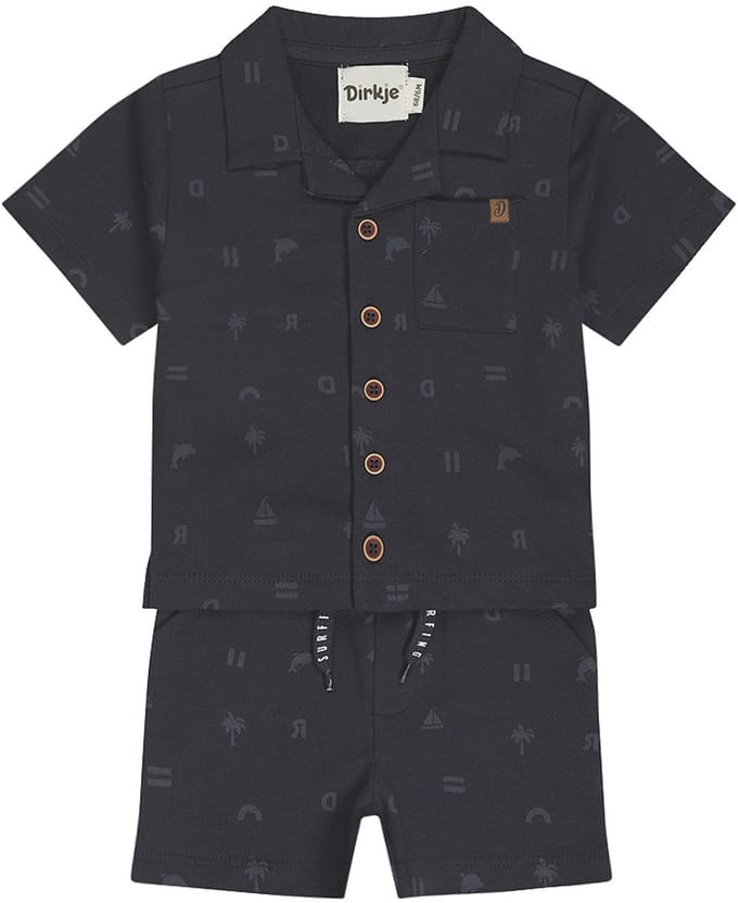 Dirkje Jongens Kledingset - Navy