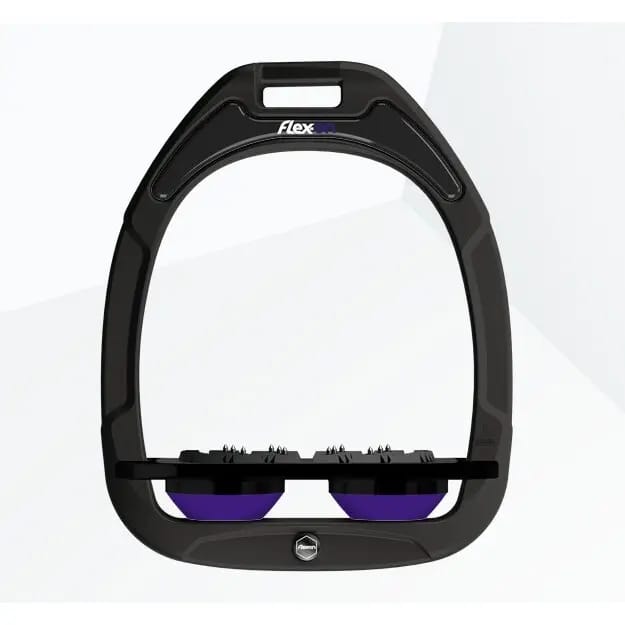 Plat Ultra Grip Zwart/Zwart/Paarse Steigeren Flex-On Green Composite