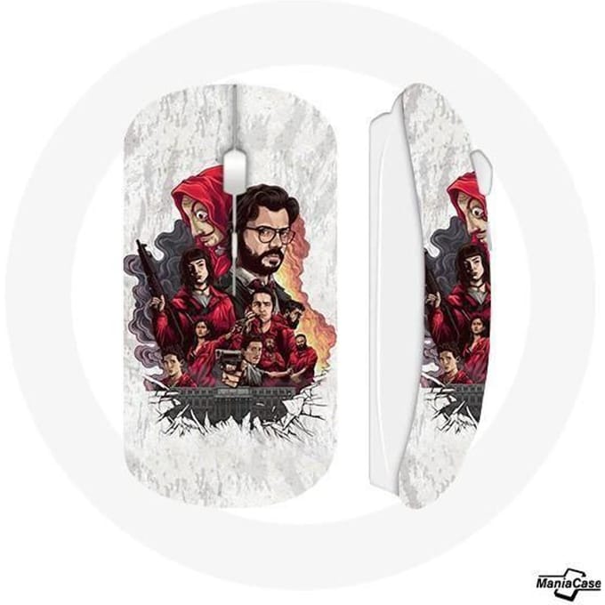 La Casa De Papel draadloze crewmuis