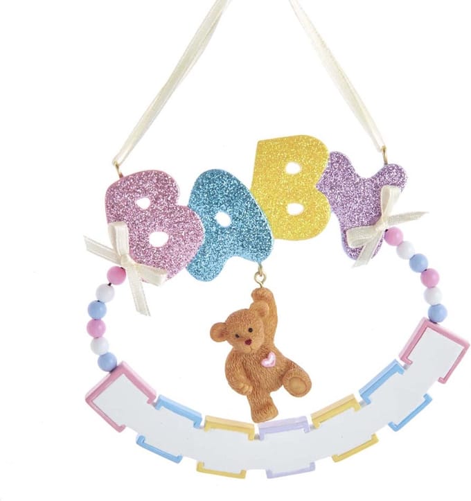 kersthanger ornament baby