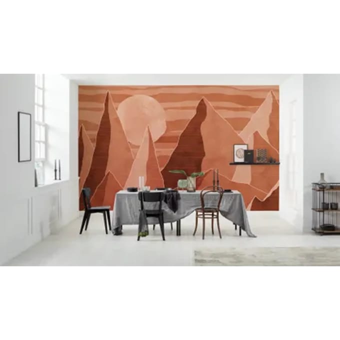 Fotobehang Desert Mile - Meerkleurig - 2,80m X 400cm