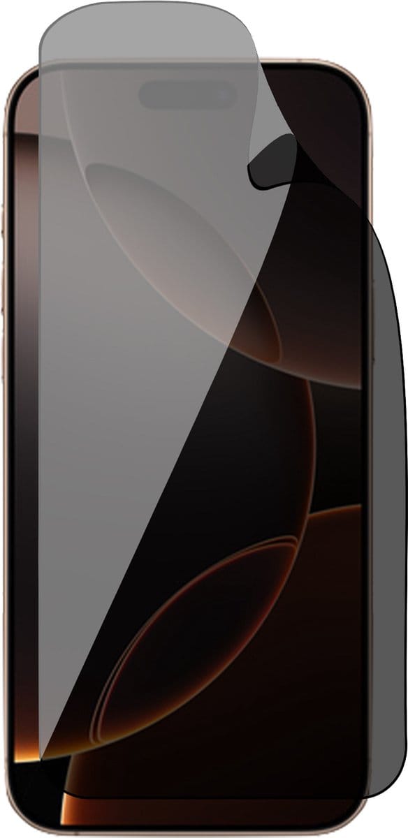 Privacy Screenprotector geschikt voor iPhone 16 Pro - 1x FlexGuard Screen Protector