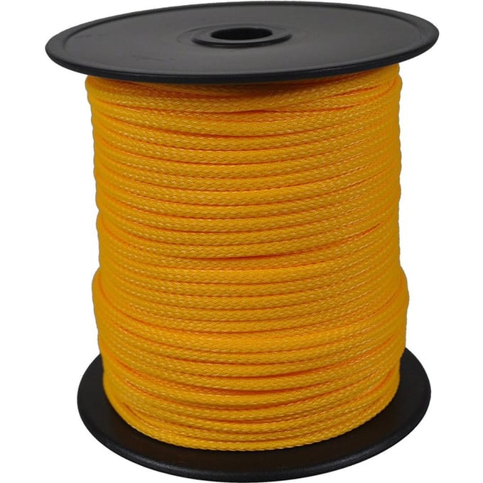 Edelrid werplijn 2,6 mm - 60 meter geel