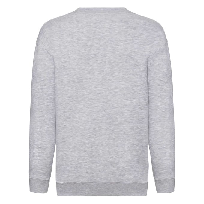 Fruit of the Loom Heren Sweatshirt Heather (Heide Grijs)