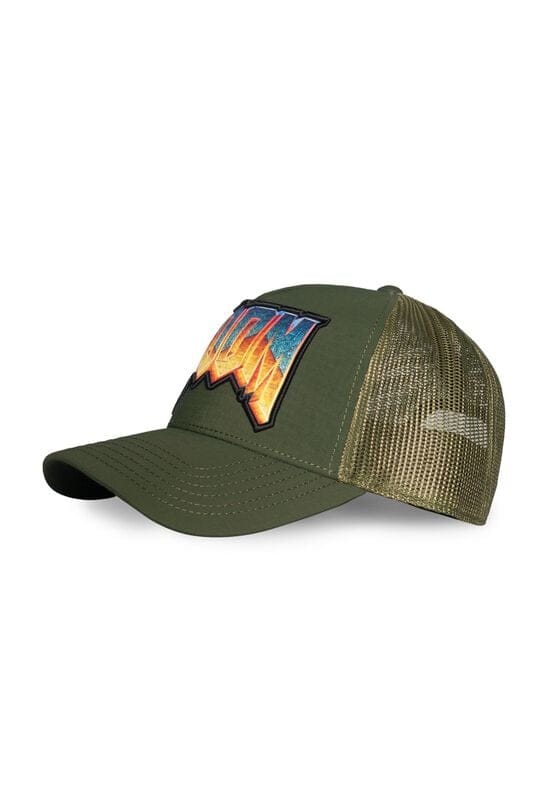 Doom Doom Logo Unisex Cap - donkergroen - Standard