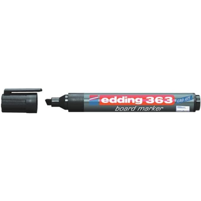 Whiteboardmarker edding 363 schuin 1-5mm zwart
