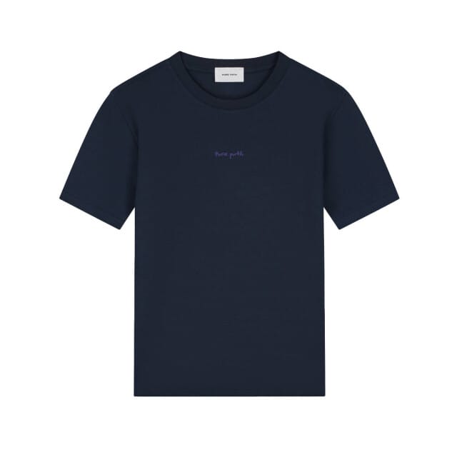 Pure Path T-shirt Regular Fit 26020106 Dark Navy Mannen Maat - XL