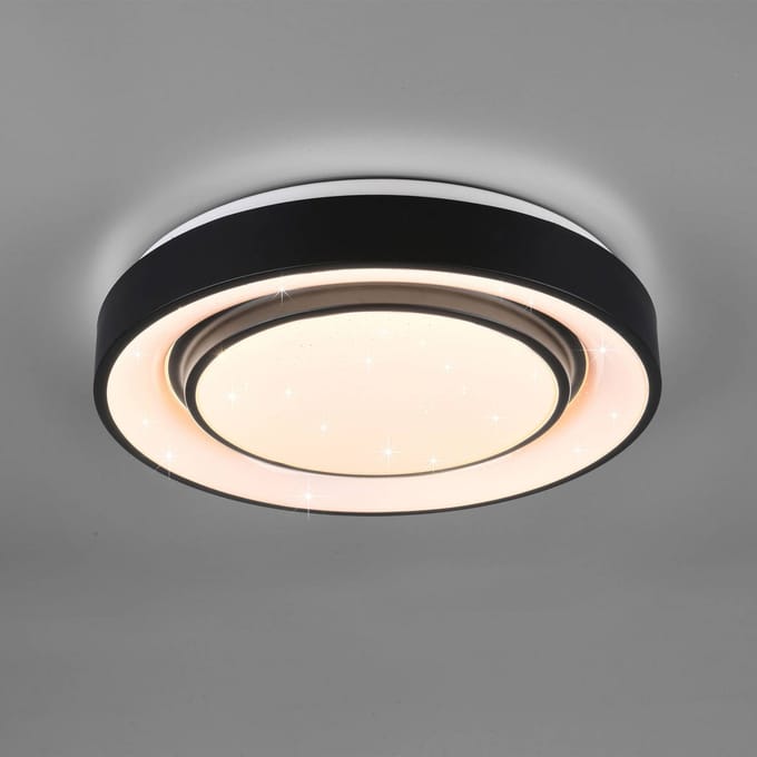 Reality Leuchten LED plafondlamp Mona, WiZ, RGBW, dimbaar