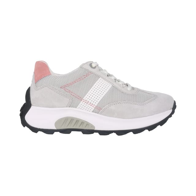 Gabor rollingsoft sensitive 26.914.40 - dames rollende wandelsneaker - Grijs - maat 43 (EU) 9 (UK)