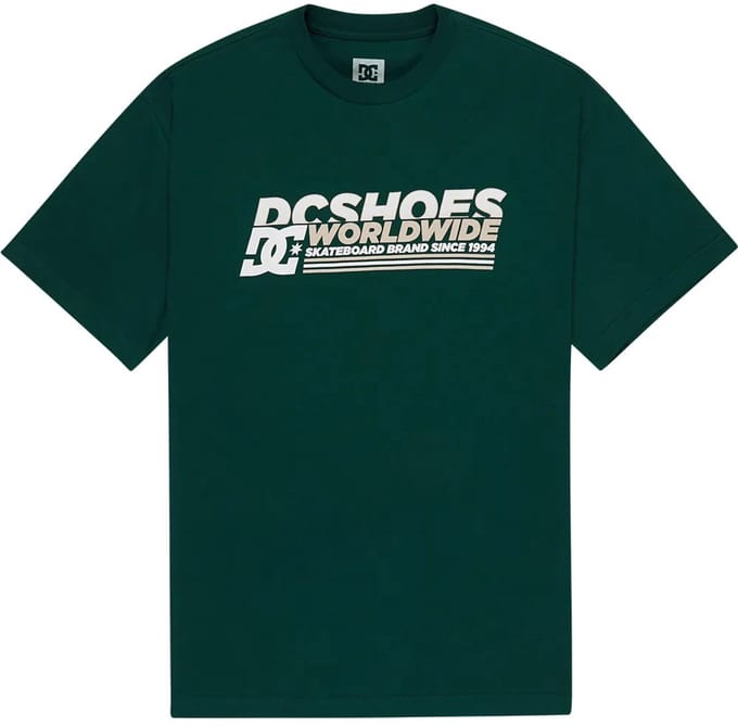 Dc Shoes Queltra T-shirt Met Korte Mouwen Groen S Man