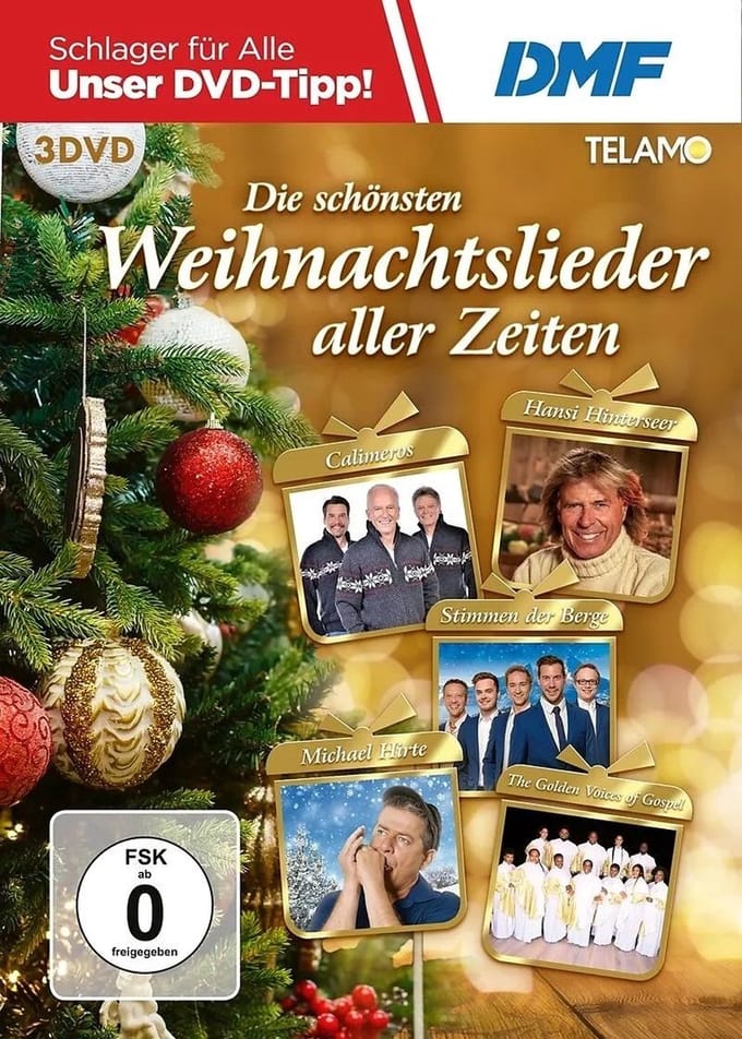 Die Schonsten Weihnachtslieder Aller Zeiten - 3DVD