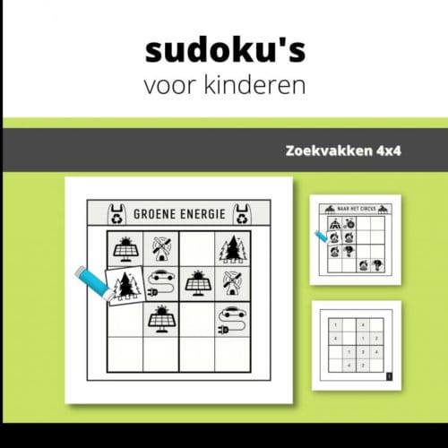 Educatieve Sudoku's Voor Kinderen - Mieke Stevens