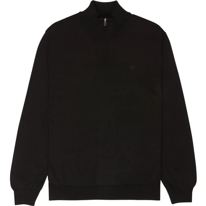 Sweater met ritskraag Element Icon Embroidery