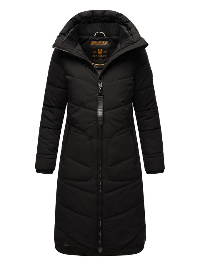 Marikoo Benikoo dames winterjas – lang, warm & stijlvol