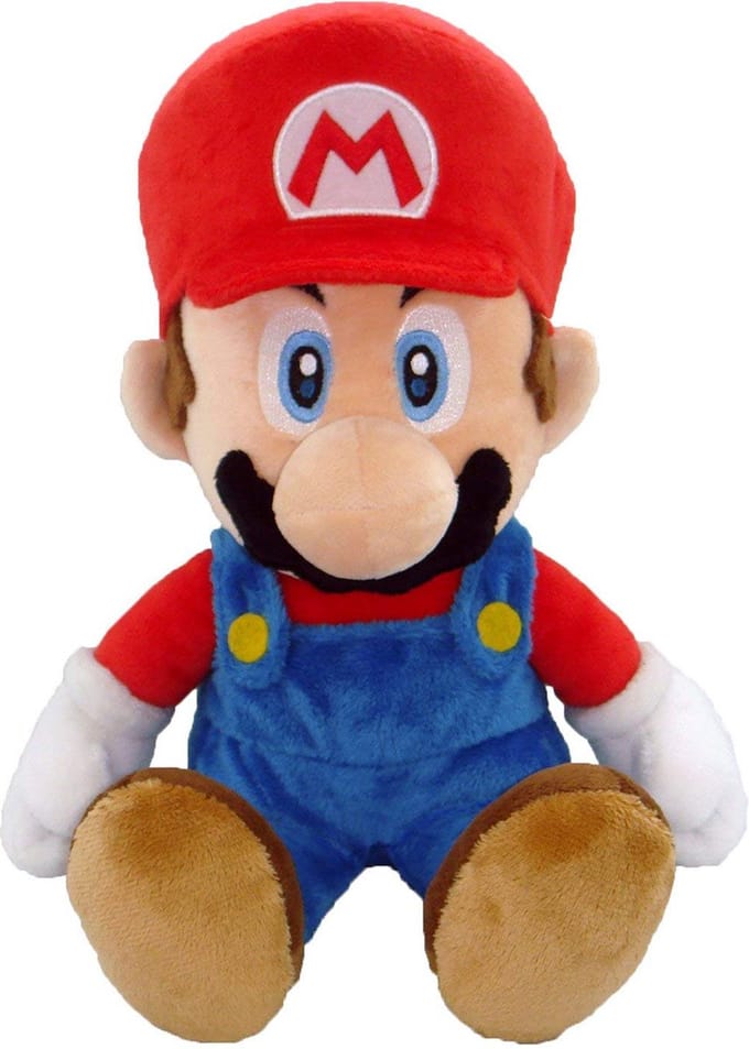 Super Mario Plush Figure Mario 24 cm