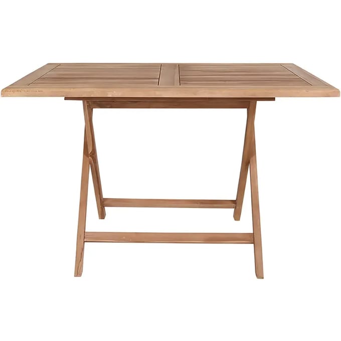 House Nordic Eettafel Oviedo Teakhout 120cm