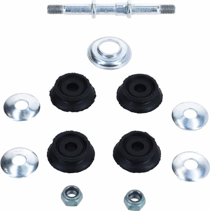 Stabilisatorstang - Koppelstang Pendelstang - Wegligging Verbeteren - Metaal Constructie - 97 mm - Zilver