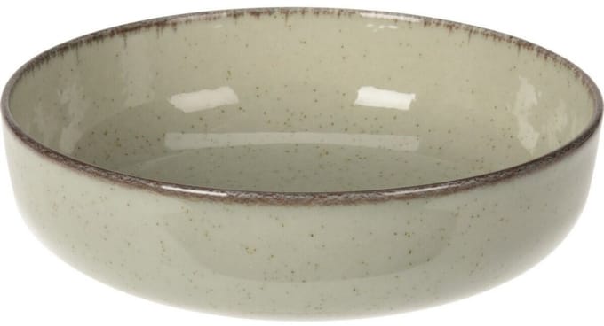 DoaBuy schaal porselein Ø 15x45 cm 500 ml groen