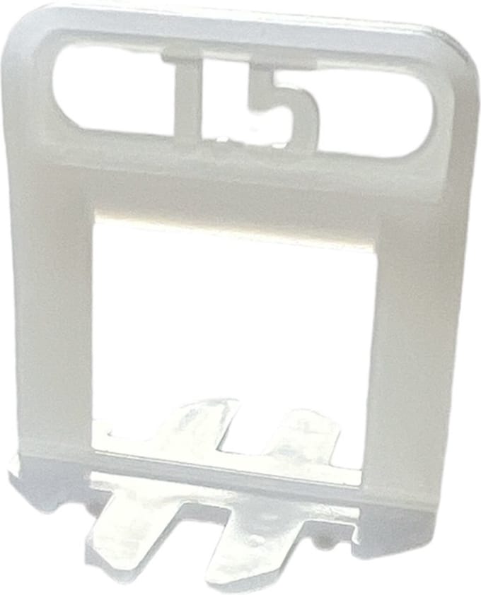 Tegel Clips - Roy - 1.5mm - Levelling Clips - 250 stuks - Nivelleersysteem
