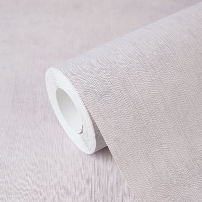 ELEGANT STRUCTUUR BEHANG | Textiellook - Lila Grijs - A.S. Création Nordic Feeling