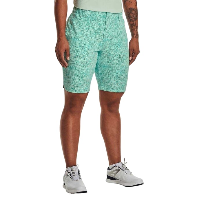Under Armour Lichtgewicht golfshorts voor dames (Groen)