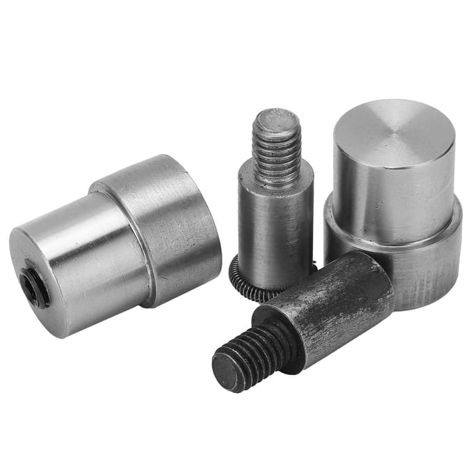 Poinçonneuse à œillets, Matrice pour œillets, Outil manuel pour boutons-pression en métal gray
