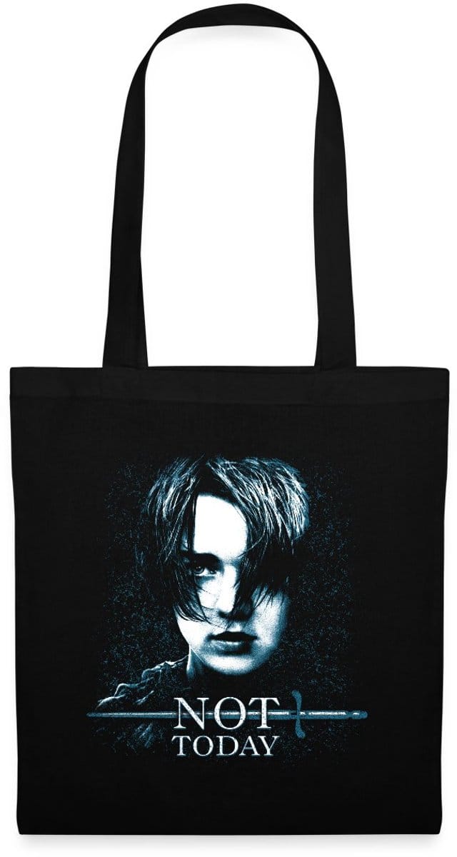 Game Of Thrones Arya Stark Not Today Citaat Tas Van Stof Schoudertas