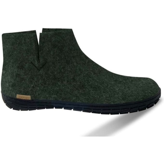 Glerups Low boot natural rubber sole gr02 09-forest