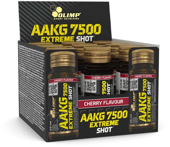 AAKG 7500 Extreme Shot - 9 ampullen - Cherry