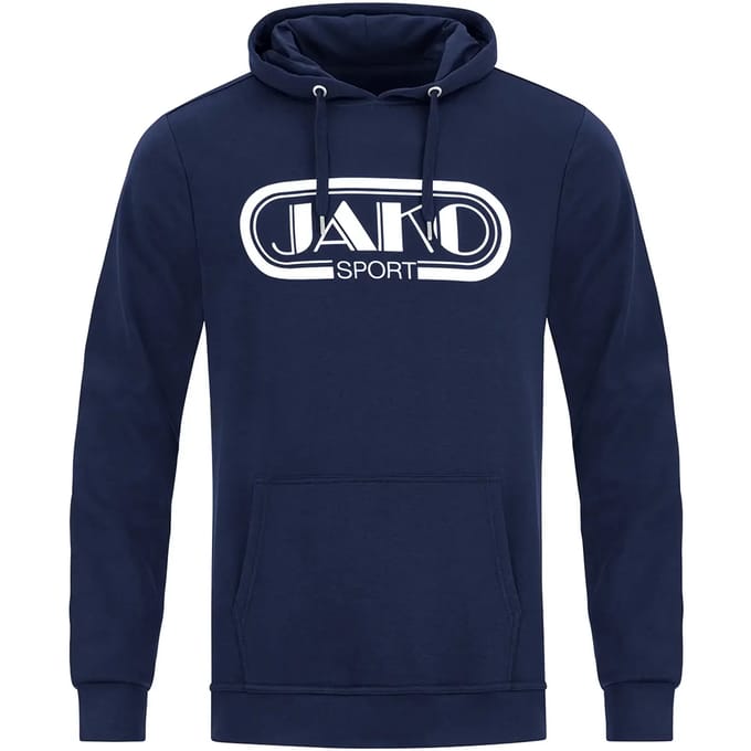 Jako Retro Sweater Met Kap Heren - Marine | Maat: S