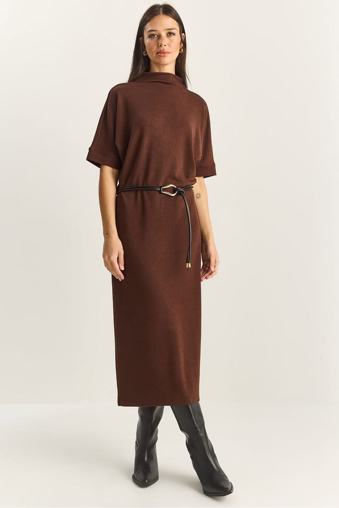 Basis Midi-jurk