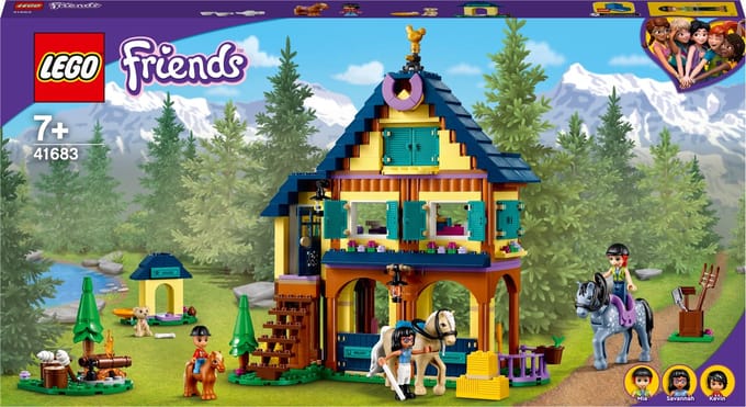 LEGO Friends Paardrijbasis in het bos 41683