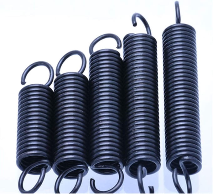 Spanveren Set - Trekveren Staal - Reparatie Projecten - Dubbele Haak - 140mm Lengte - Metaal