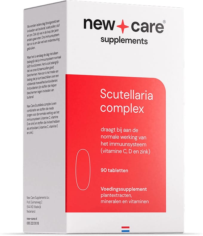 New Care Scutellaria complex - voor het immuunsysteem - 90 tabletten