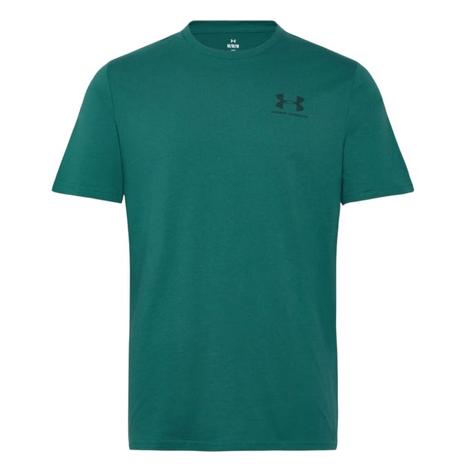 Under Armour Heren Sportstyle Borstlogo T-Shirt (Groen)