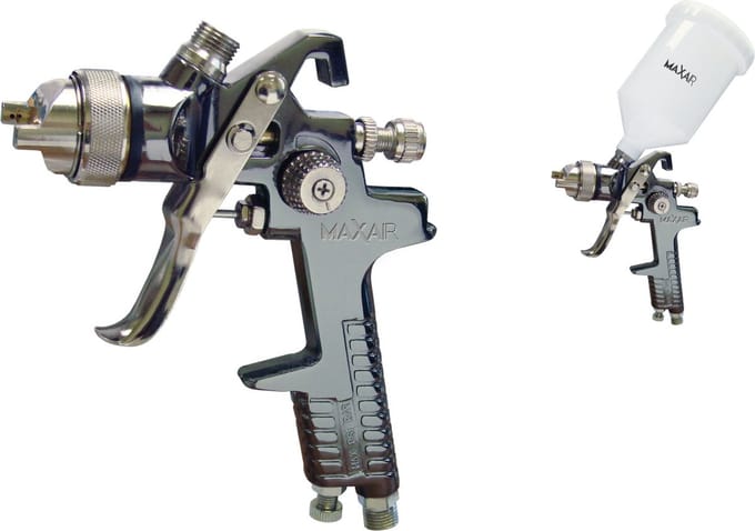 Maxair W98 HVLP Spuitpistool 2,5mm nozzle met bovenbeker
